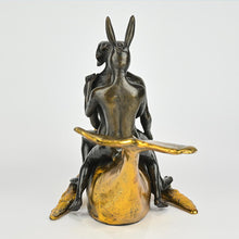 Load image into Gallery viewer, Gillie and Marc, They were the Whale Riders, Bronze sculpture #9/100