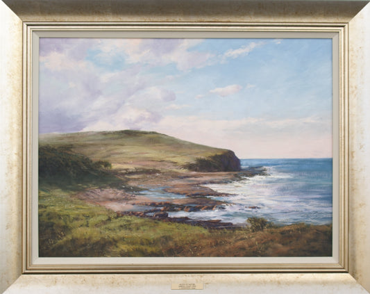 John Downton, Mood of Nature Gerroa Coast NSW, Oil Painting