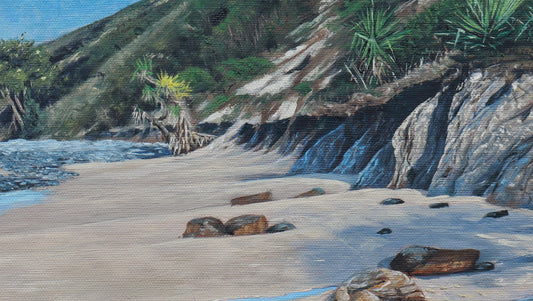 Daniel Beresford, A Long Walk South, Oil on Canvas