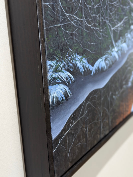 Daniel Beresford, Winters Warmth, Oil on Canvas