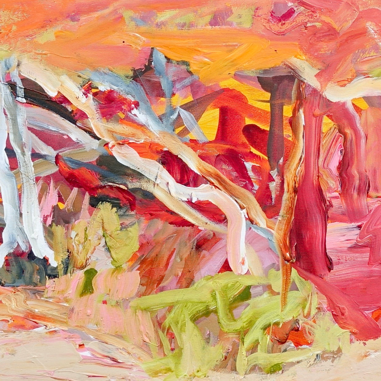 Kerry Bruce, Dreamland, Acrylic on Canvas