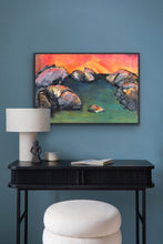 Load image into Gallery viewer, Netta Thompson, Glow,  Mixed Media on Canvas