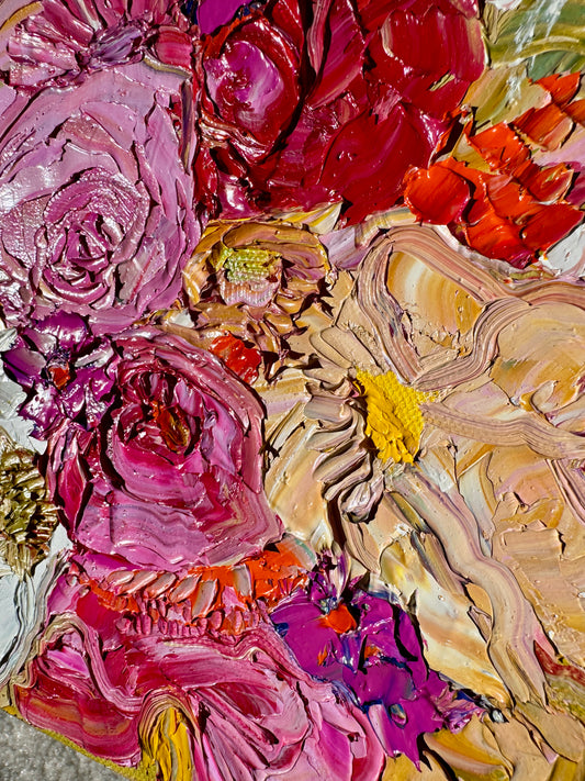 Kerry Bruce, Romance, Oil on Canvas