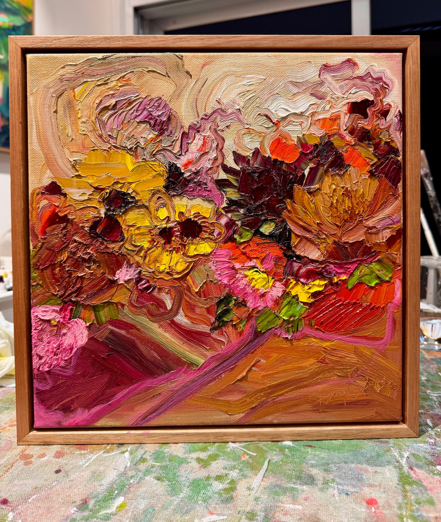 Kerry Bruce,Autumn, Oil on canvas