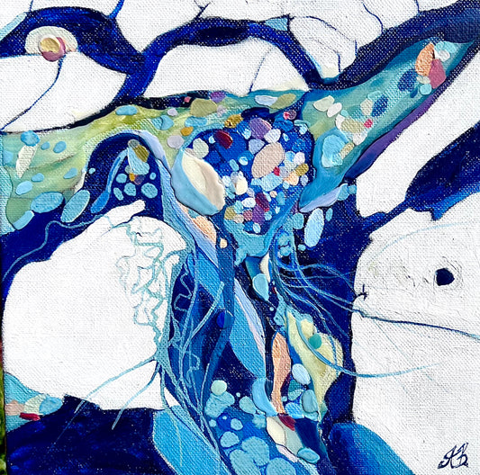 Alisa Beak, Tidal Waters No.2, Oil & Mixed Medium on Canvas