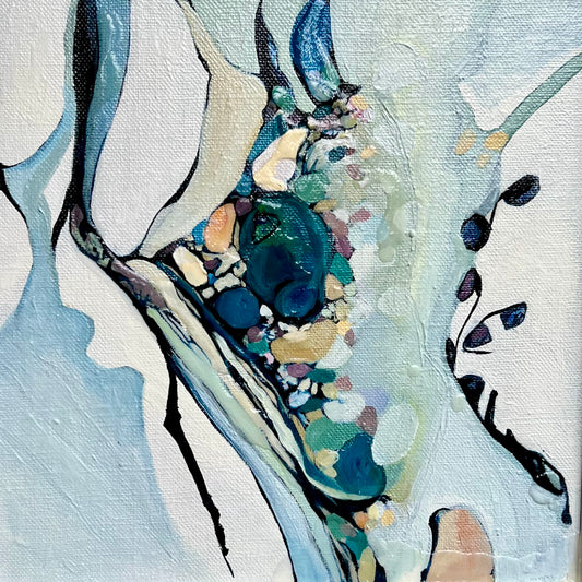 Alisa Beak, Tidal Dance No 5, Oil Painting on Linen