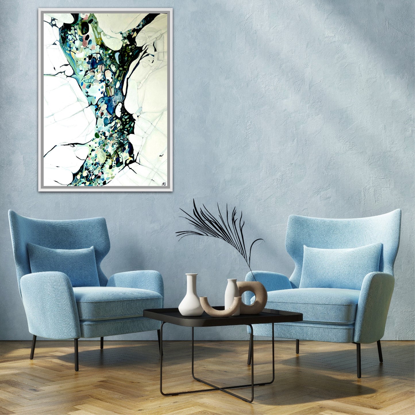 Alisa Beak, Echoes, Oil on Canvas