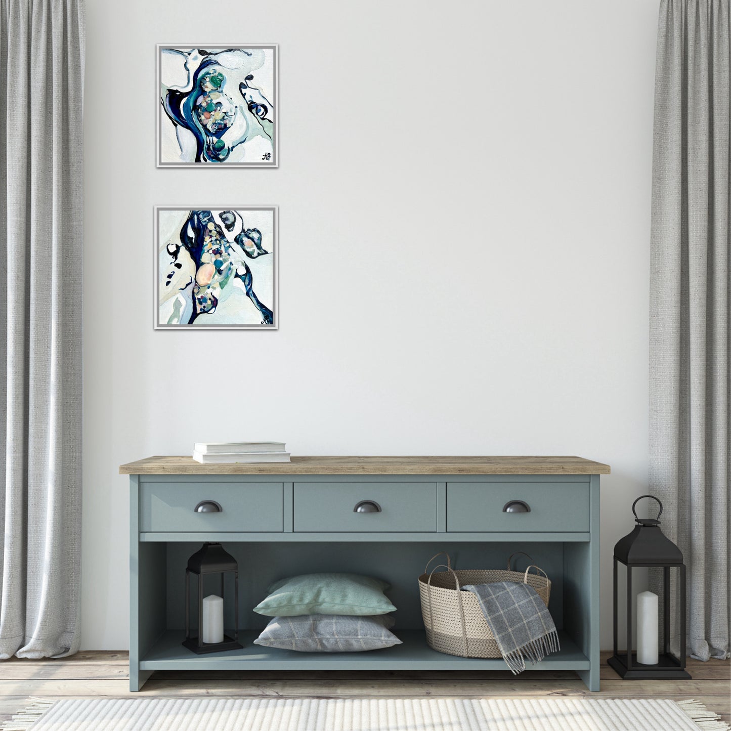 Alisa Beak, Tidal Dance No 6, Oil Painting on Linen