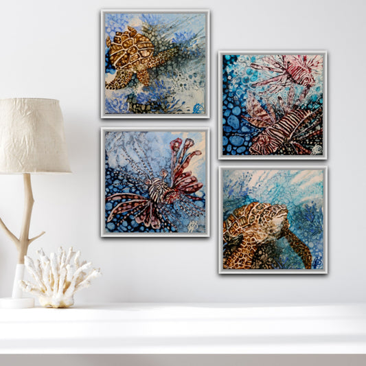 Jennifer Luck, Invasive & Magnificent Beauty, Oil on Canvas