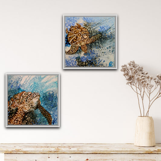 Jennifer Luck, Reef Sleep, Oil on Canvas