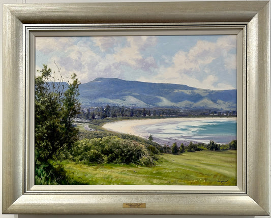 Saddleback Mountain looking towards Werri Beach in Gerringong on the NSW South Coast. Framed