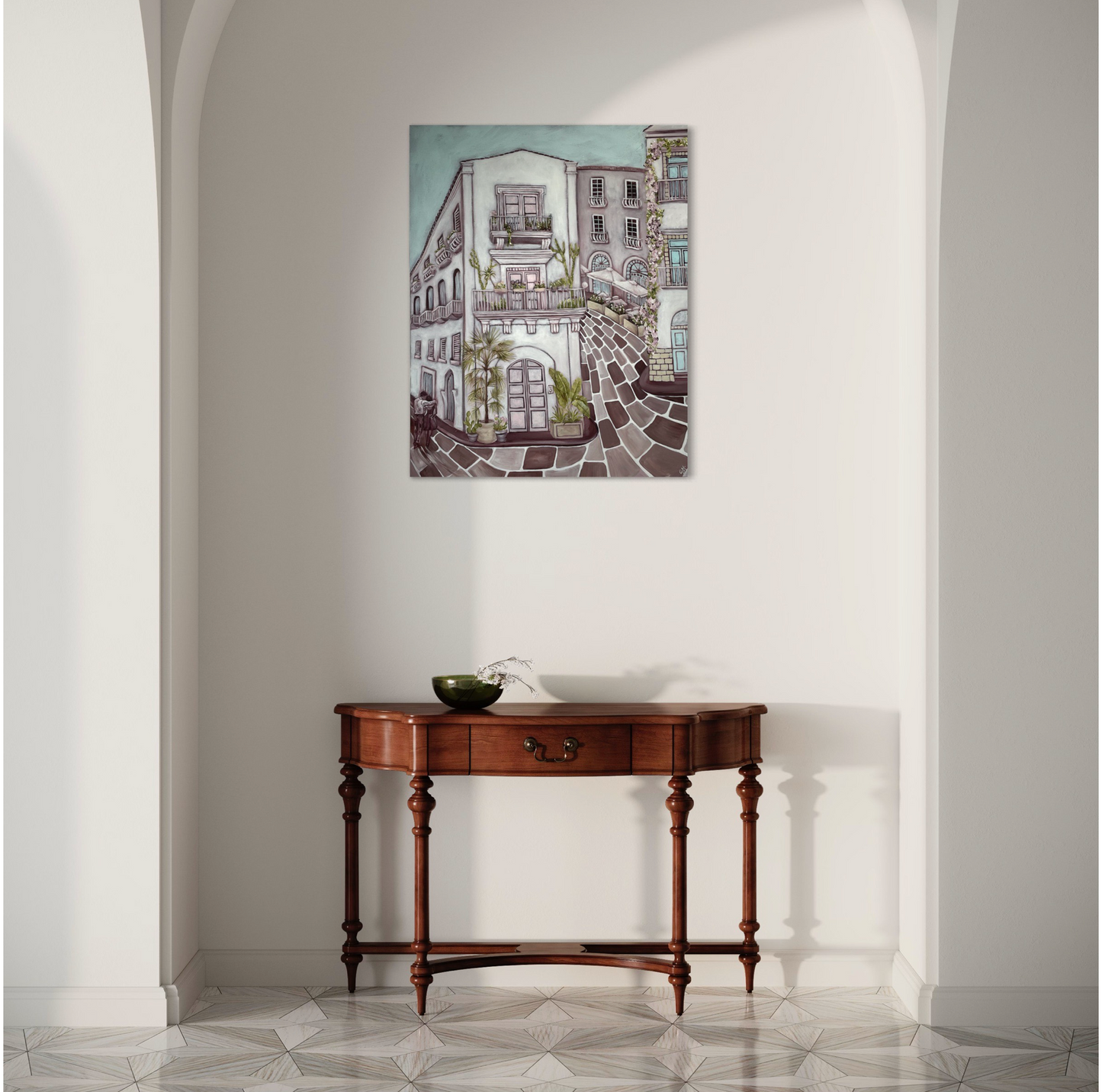 Carmel McCarney, Serate Italiane, Acrylic on Canvas