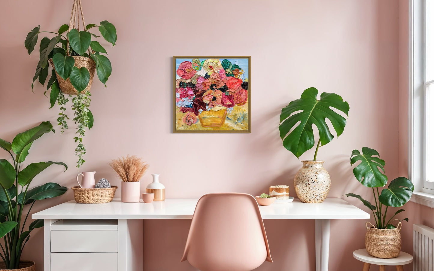 Kerry Bruce, Canola Gold , Oil on Canvas