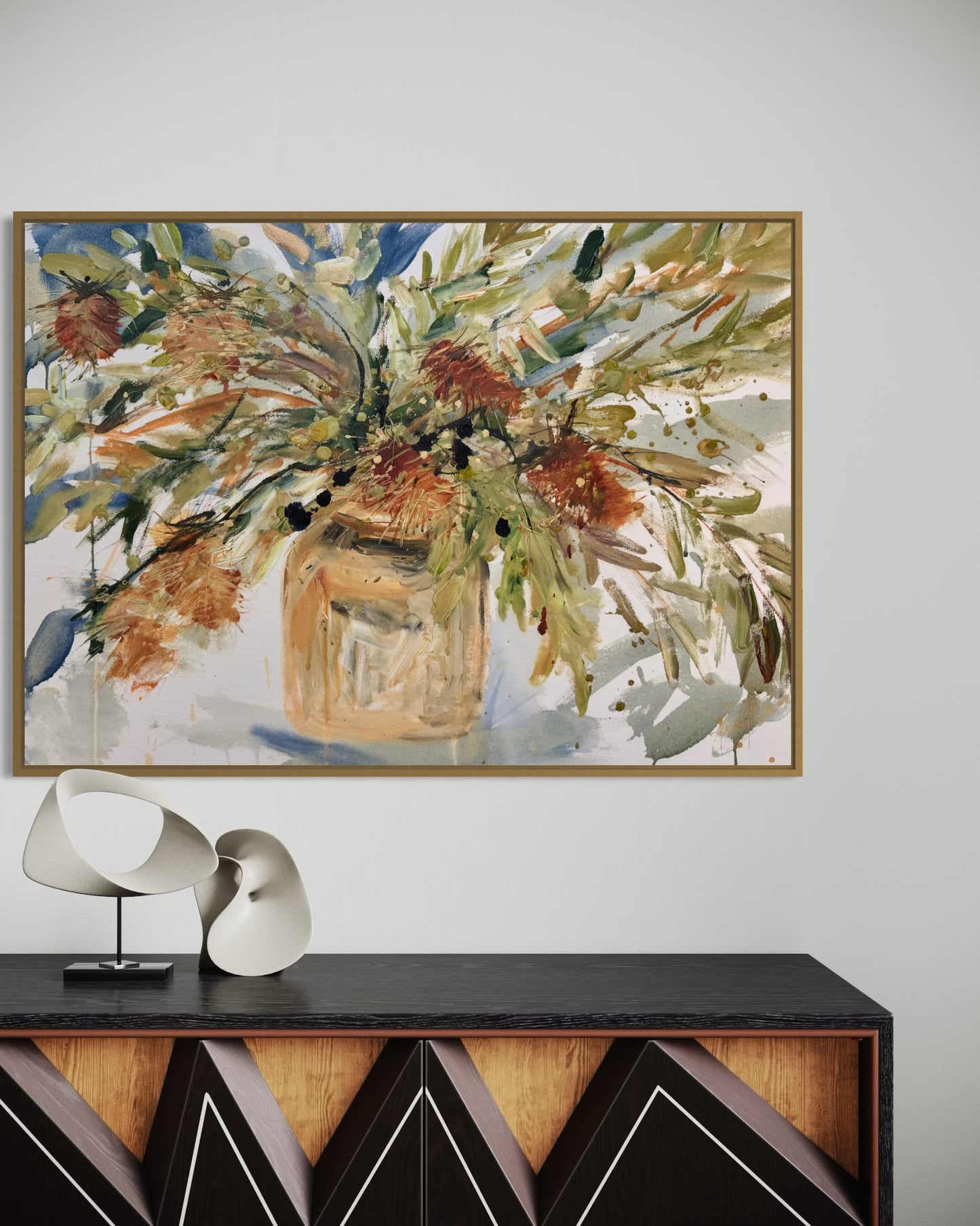 Kerry Bruce, Nourish, Oil on Canvas