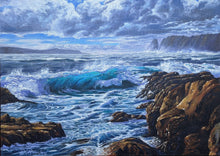 Load image into Gallery viewer, Daniel Beresford, Storms on the Horizon, Oil on Canvas Panel