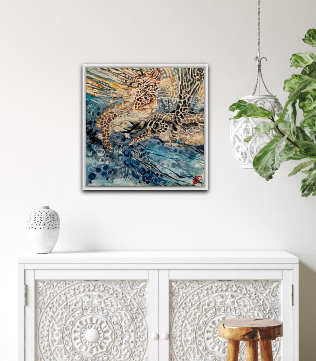 Jennifer Luck, Twin Drift, Oil on Canvas