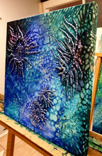 Load image into Gallery viewer, Jennifer Luck, Night Anemone, Oil on Canvas