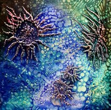 Load image into Gallery viewer, Jennifer Luck, Night Anemone, Oil on Canvas