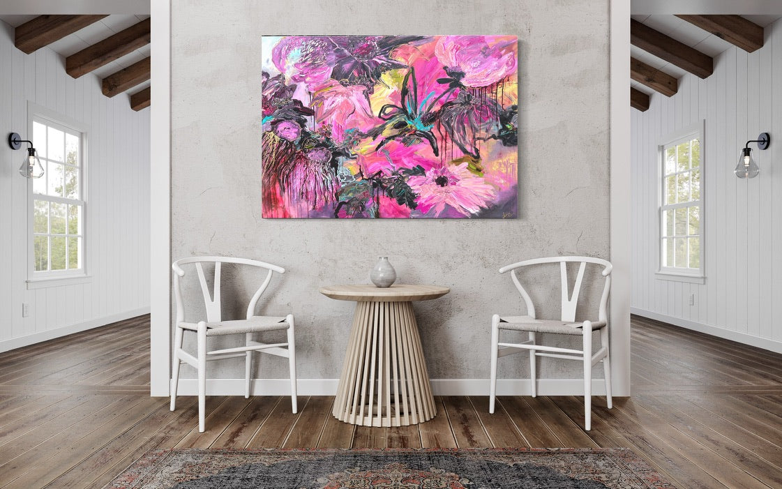 Kerry Bruce, Dreaming at Dusk, Acrylic on Canvas