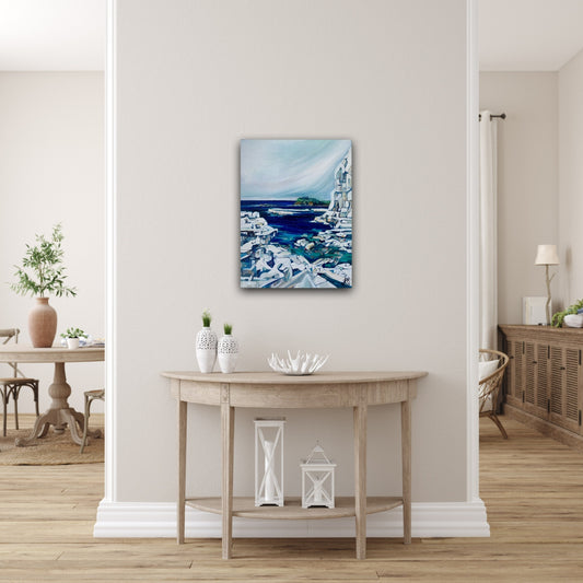 Alisa Beak, Summers Light, Oil & Mixed Medium on Canvas