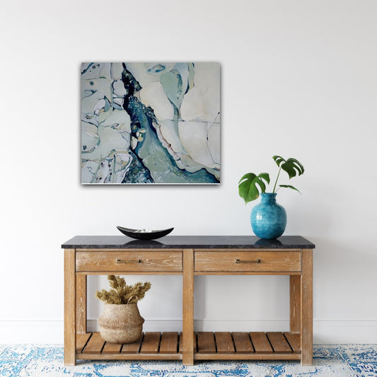 Alisa Beak, Calm Tides, Oil & Mixed Medium on Canvas