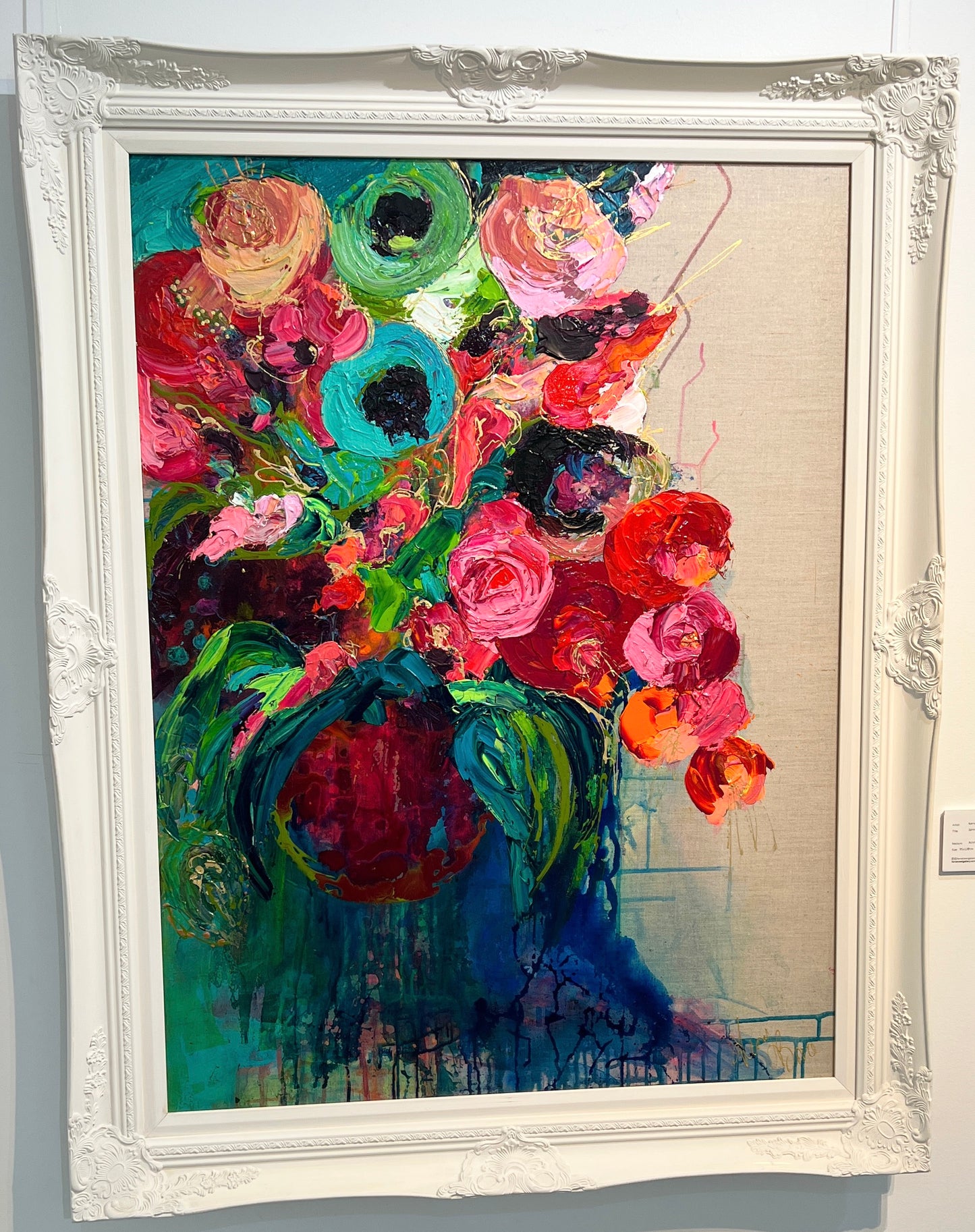 Kerry Bruce, Spring Bouquet, Acrylic on Canvas
