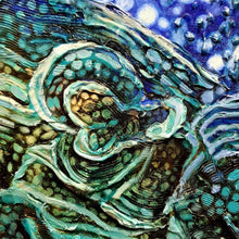 Load image into Gallery viewer, Detail of original artwork of ocean reef.