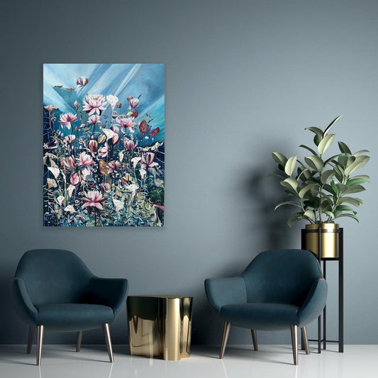 Alisa Beak, Memories Meadow, Oil on Canvas