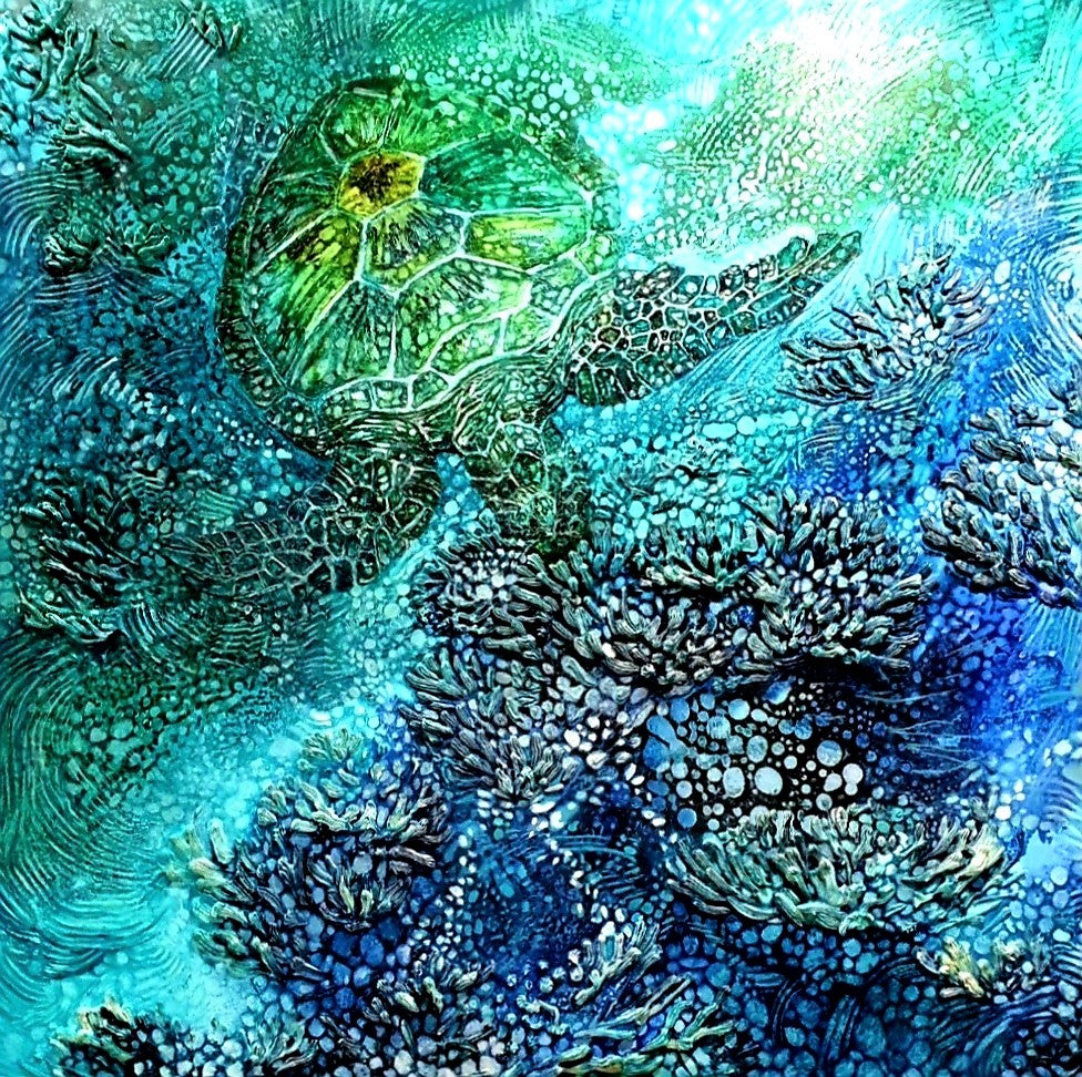 Jennifer Luck, Refresh & Replenish, Oil on Canvas