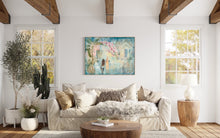 Load image into Gallery viewer, Carmel McCarney, Summer Cascades, Acrylic on Polycotton Canvas