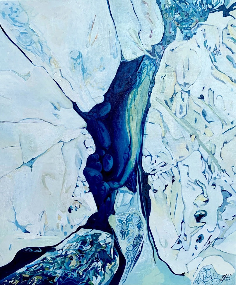 Alisa Beak, The Passage, Oil & Mixed Medium on Canvas