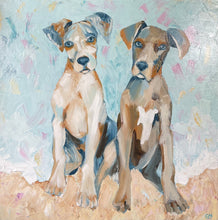 Load image into Gallery viewer, Carmel McCarney, Where's The Ball? Acrylic on Canvas