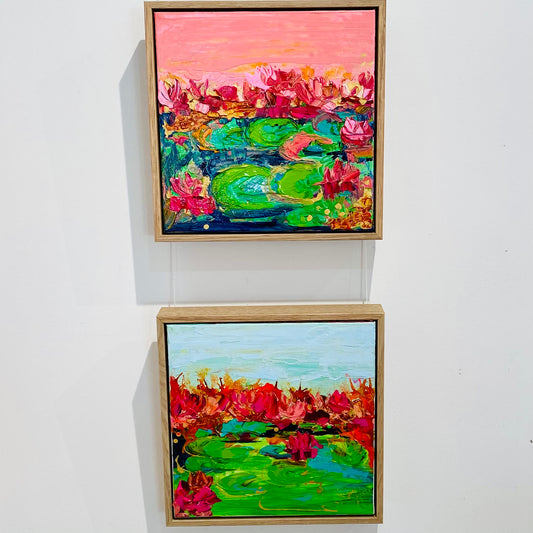 Kerry Bruce, Sunset, Acrylic on Canvas