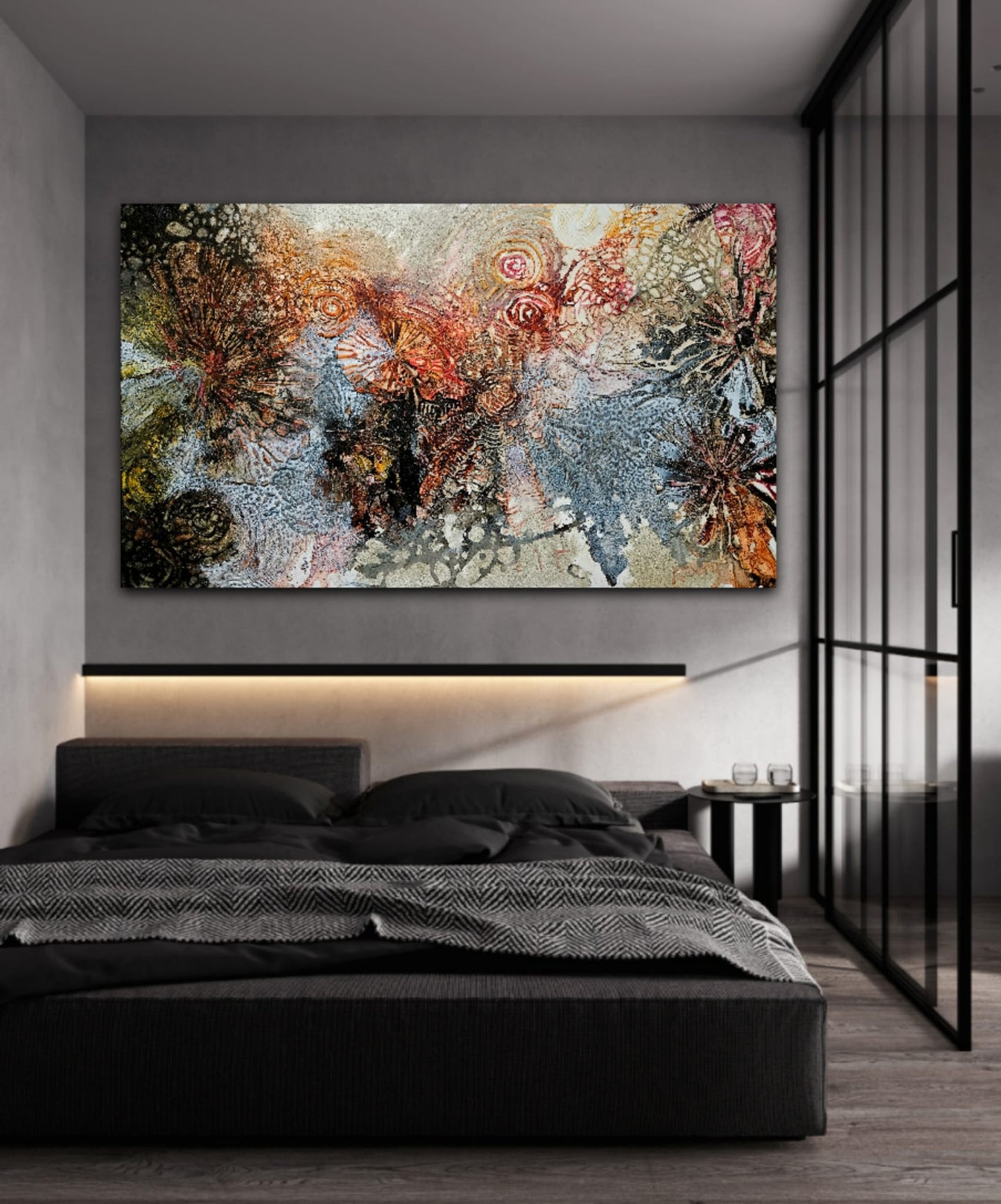 Jennifer Luck, Order of Chaos, Oil on Canvas