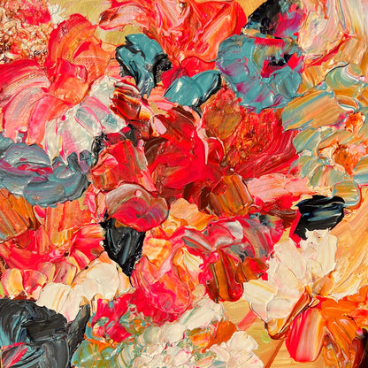 Kerry Bruce, Flora, Acrylic on Canvas