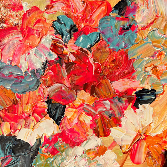 Kerry Bruce, Flora, Acrylic on Canvas