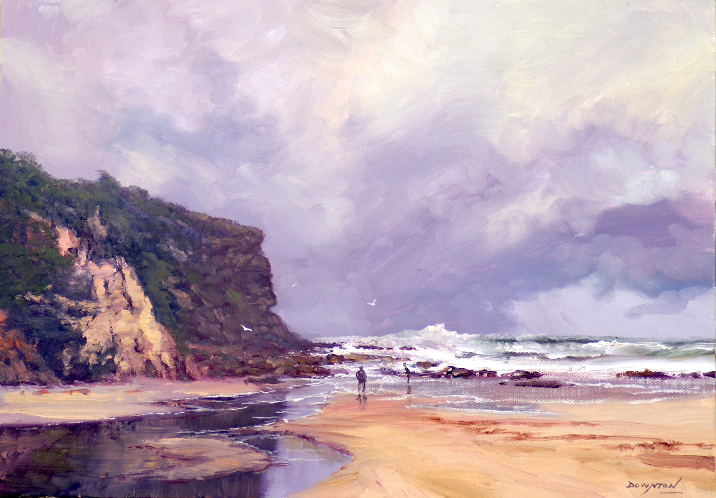 John Downton, Familiar Vision, Werri Beach NSW, Oil Painting