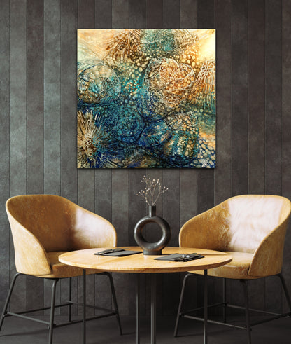 Jennifer Luck, Luna Rising, Oil on Canvas