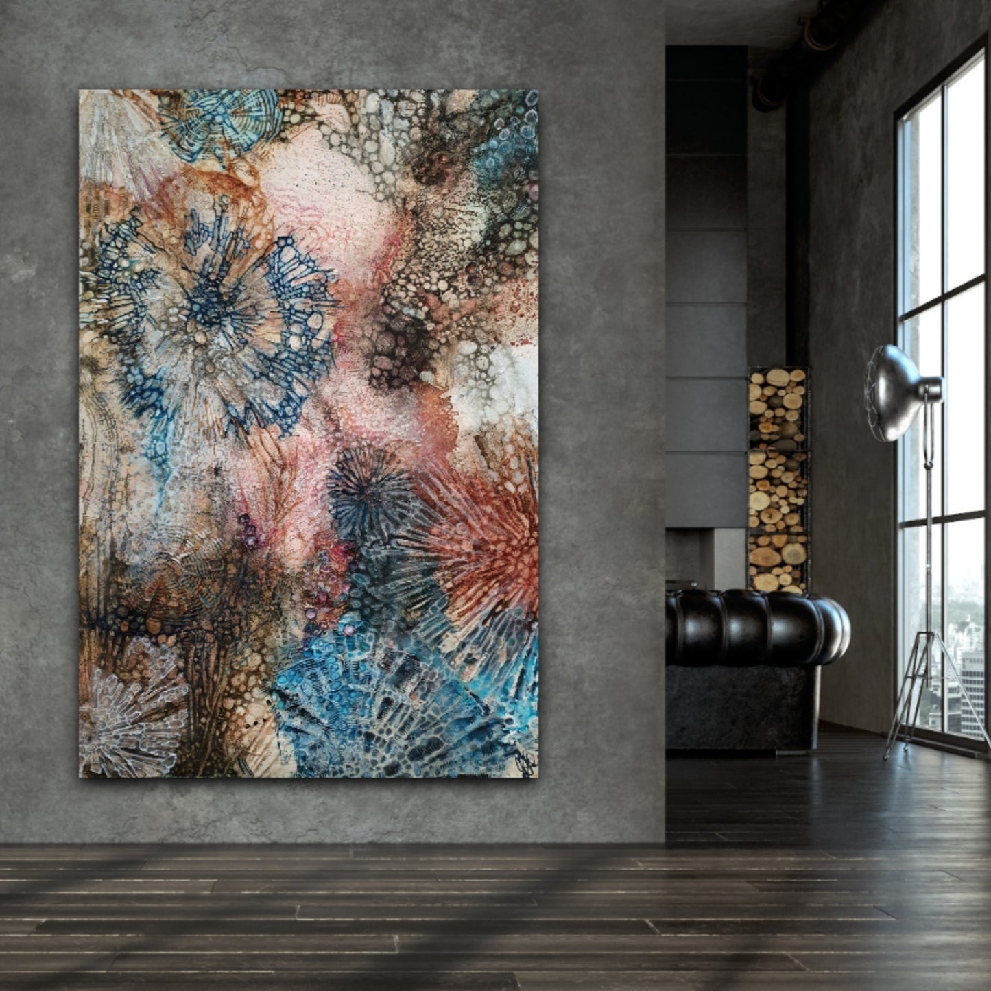 Jennifer Luck, Life and Soul, Oil on Canvas