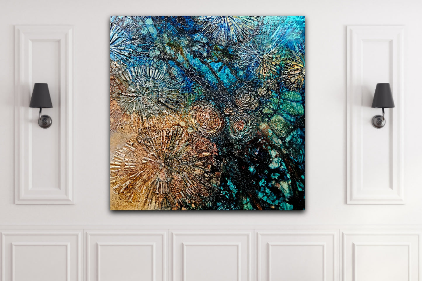 Jennifer Luck, Intertidal, Oil on Canvas