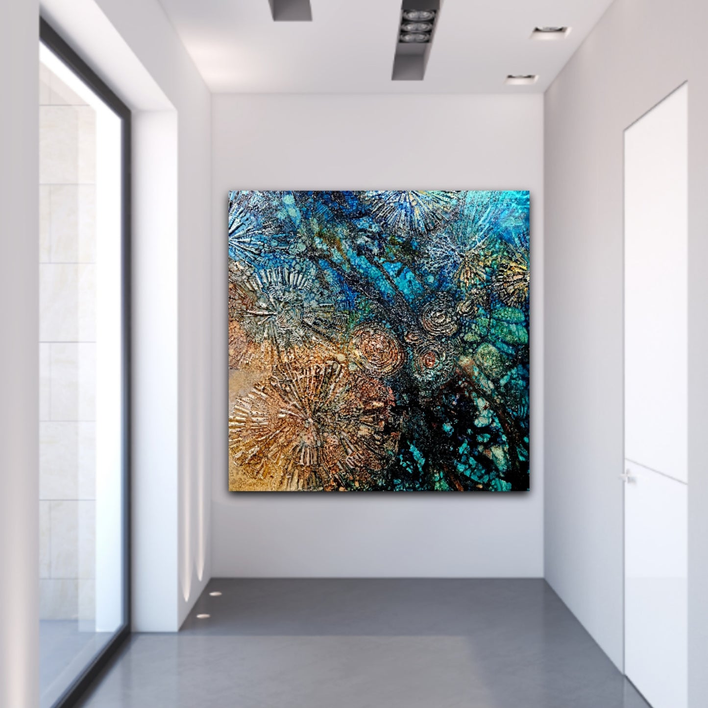 Jennifer Luck, Intertidal, Oil on Canvas