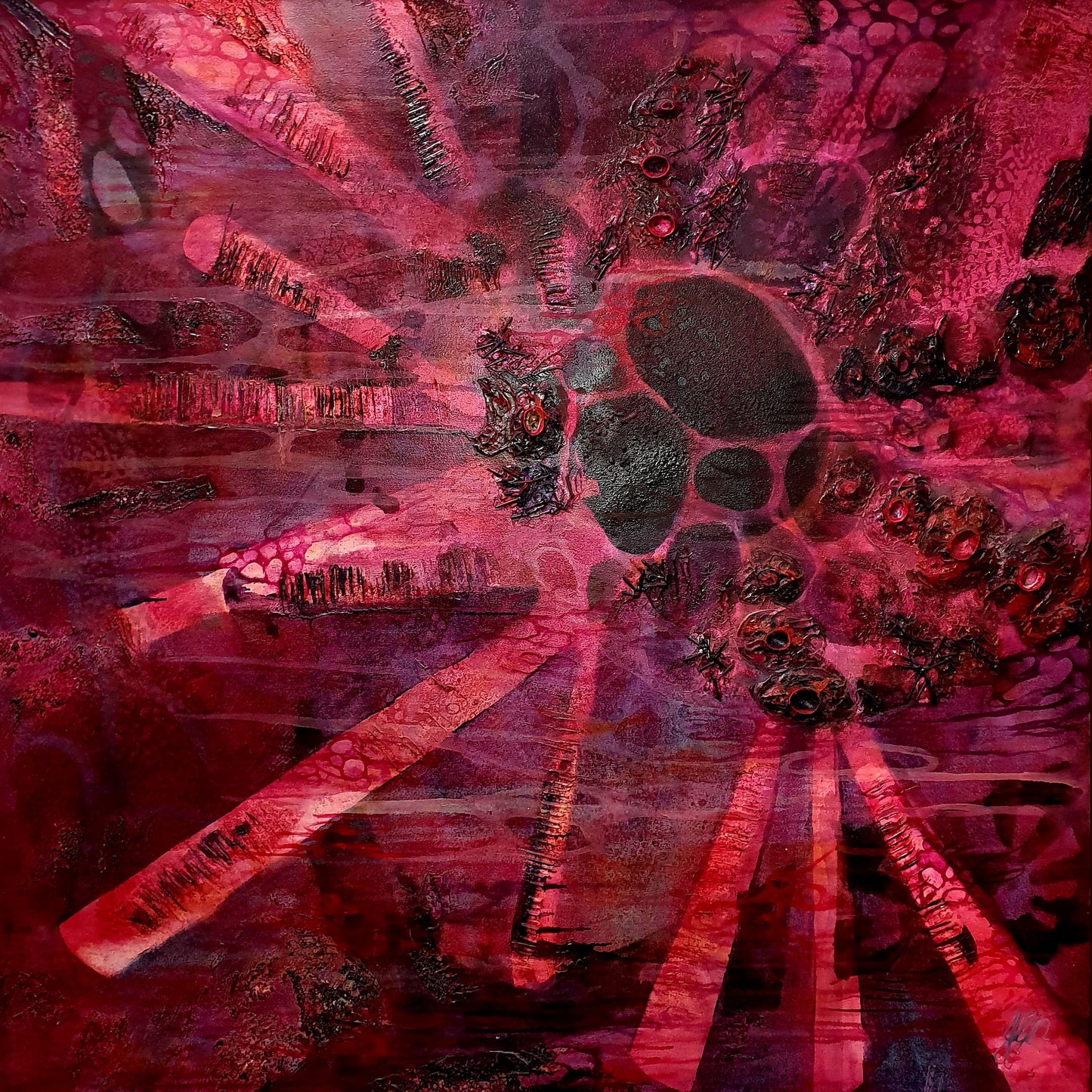 Jennifer Luck, Urchin, Oil on Canvas