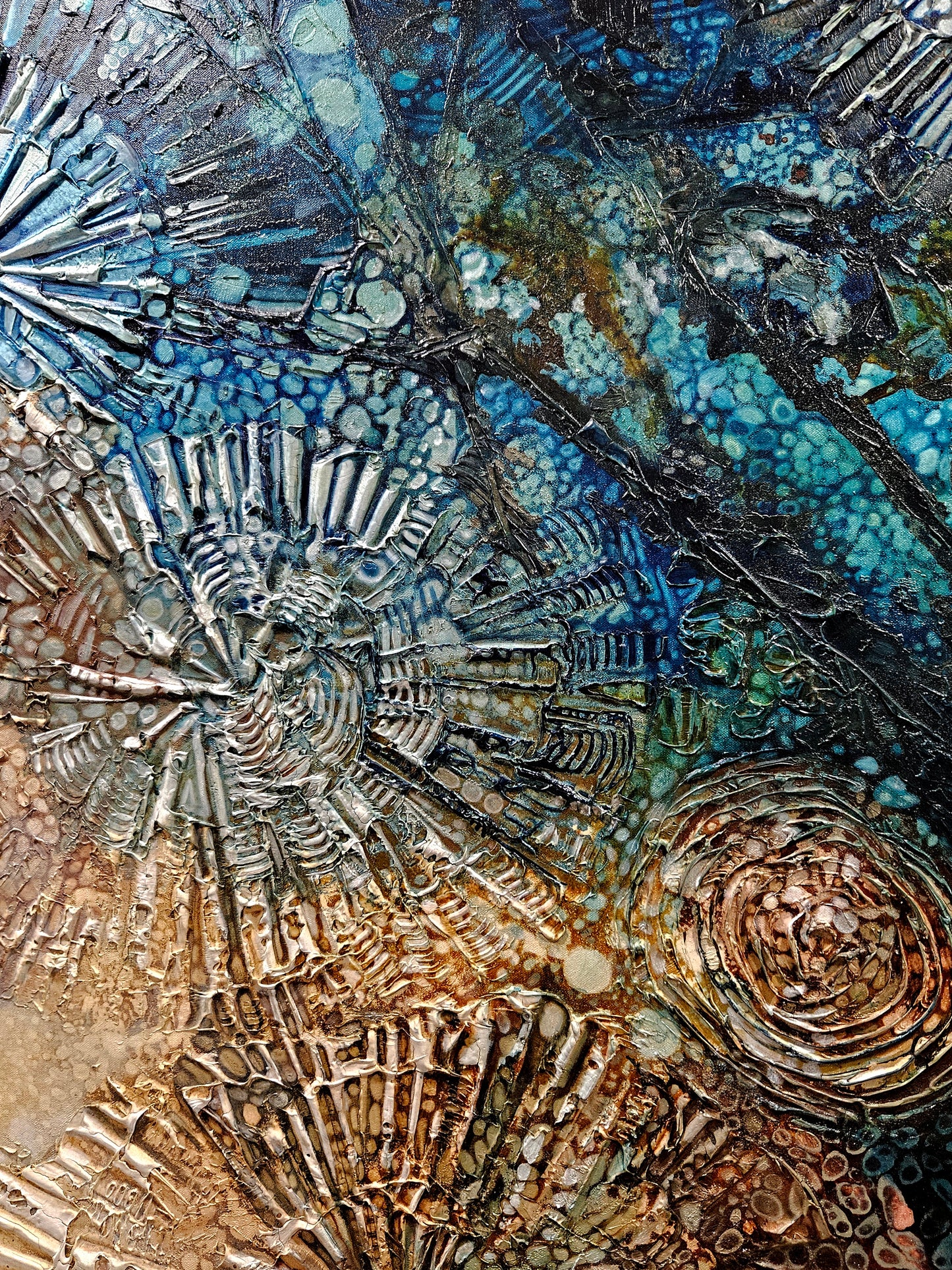 Jennifer Luck, Intertidal, Oil on Canvas