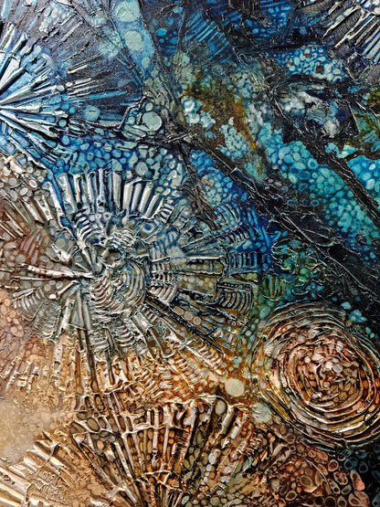 Jennifer Luck, Intertidal, Oil on Canvas