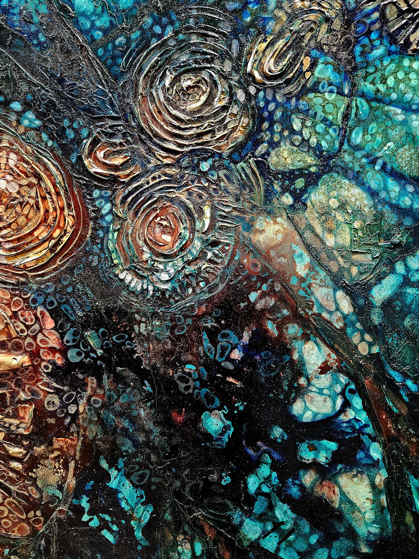 Jennifer Luck, Intertidal, Oil on Canvas