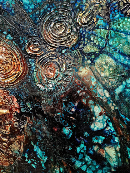 Jennifer Luck, Intertidal, Oil on Canvas