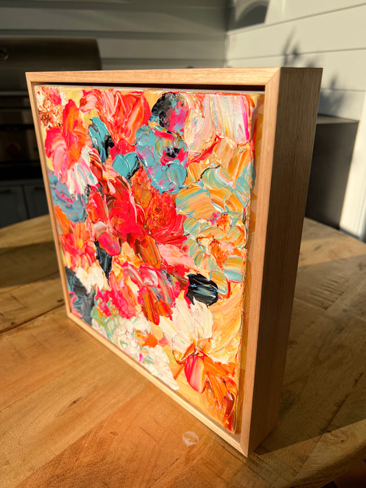 Kerry Bruce, Flora, Acrylic on Canvas