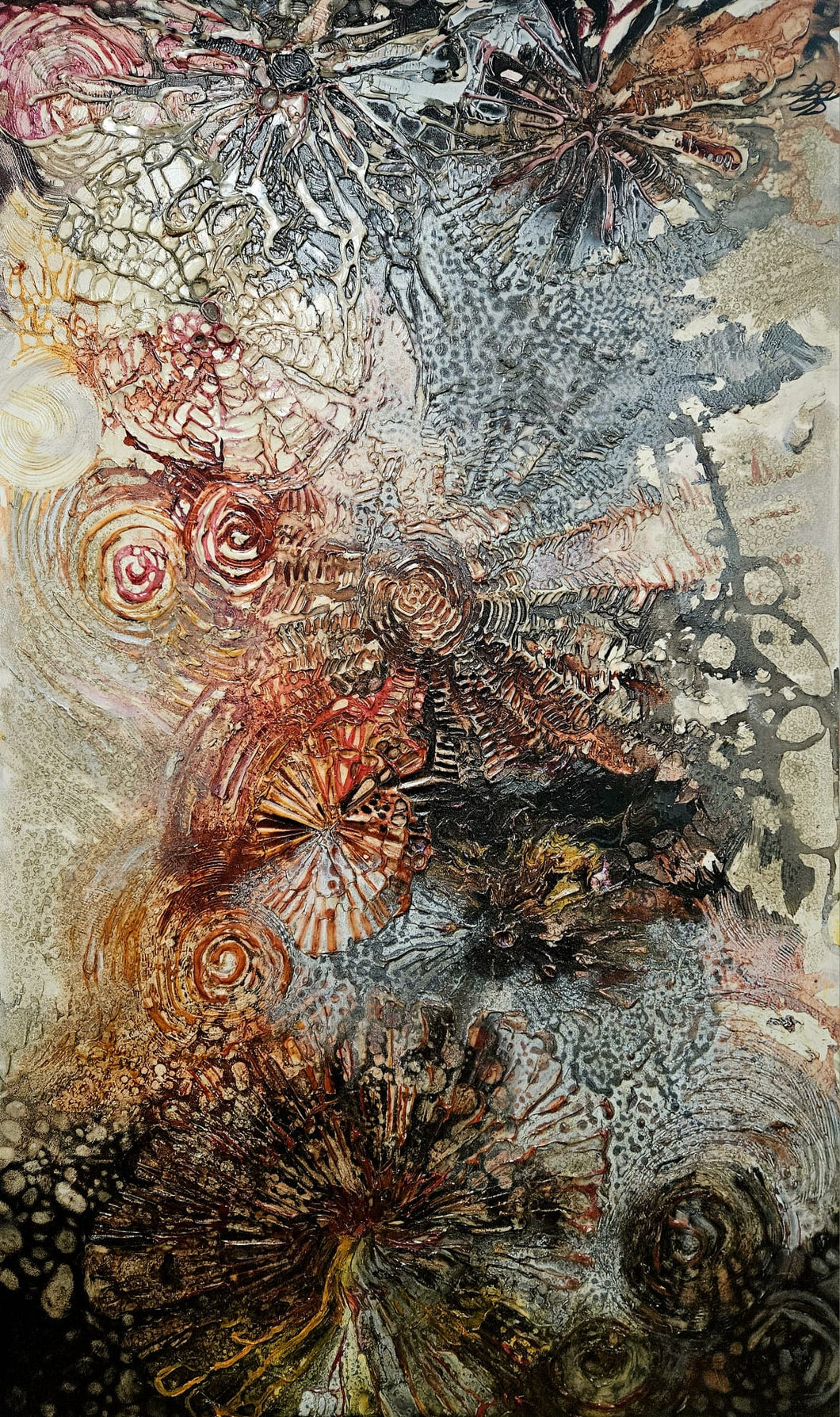 Jennifer Luck, Order of Chaos, Oil on Canvas