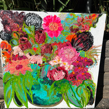 Load image into Gallery viewer, Kerry Bruce, Grandiflora Garden, Acrylic on Canvas
