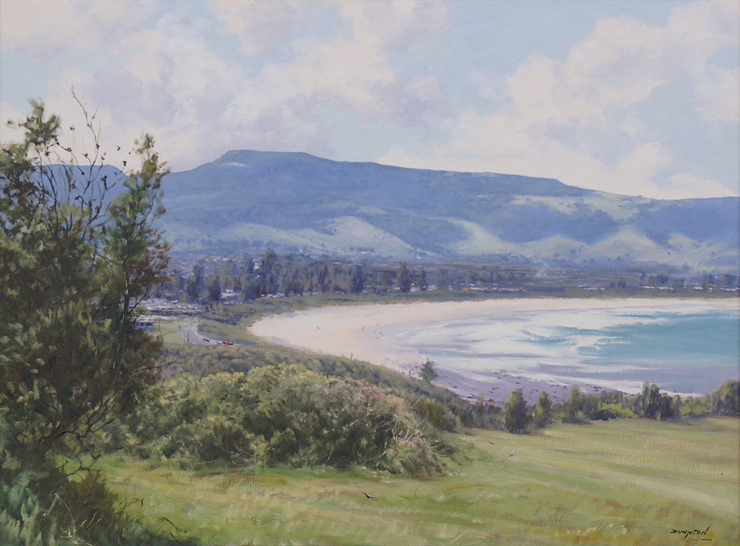 Saddleback Mountain looking towards Werri Beach in Gerringong on the NSW South Coast.